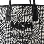 Visetos Medium Liz Reversible Shopper Tote Black