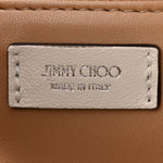 Calfskin Snakeskin Embossed Cinch M Bucket Bag Neutral