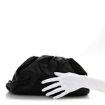 Smooth Butter Calf The Pouch Oversized Clutch Black