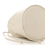 Smooth Calfskin Aria Bucket Bag Off White