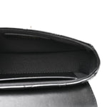 Patent Calfskin Quilted Mini Flap Black