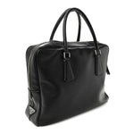 Saffiano Travel Briefcase Black