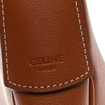 Supple Calfskin Small Triomphe Heloise Shoulder Bag Tan