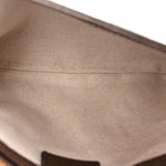 GG Supreme Monogram Textured Dollar Calfskin Blondie Chain Shoulder Flap Bag Beige Ebony New Acero