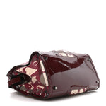 Nova Check Heart Print Pilgrim Satchel Berry