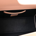 Calfskin Logo Medium Cat Pencil Bag Pink