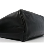 Pebbled Calfskin Medium Soho Chain Shoulder Bag Black
