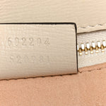 GG Supreme Monogram Horsebit 1955 Shoulder Bag Beige Mystic White