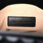 Calfskin Matelasse Aria Small GG Marmont Shoulder Tote Black