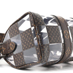 PVC Monogram Chess Keepall Bandouliere 25