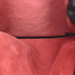 Calfskin Coco Capitan Logo Drawstring Backpack Hibiscus Red
