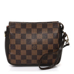 Damier Ebene Trousse Make Up Bag Pochette
