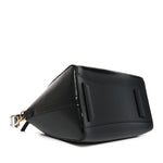 Shiny Lord Calfskin Medium Antigona Black