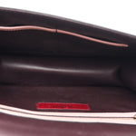 Vitello Tri-Color Medium Glam Lock Rockstud Flap Rubin Water Rose Marine