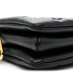 Lambskin Embossed Monogram Coussin BB Black