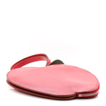 Tadelakt Chevre Tutti Frutti Pomme Purse Wristlet Rouge Vif