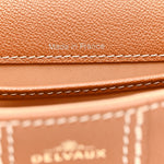 Grained Rodeo Calfskin Surpique Mini Brillant Satchel Vegetal Ivory