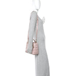 Pearly Lambskin Cannage Medium Lady Dior Lotus