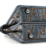 Velvet Jacquard FF Small Peekaboo I SEE U Satchel Anice