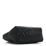 Nylon Quilted Large Coco Cocoon Tote Black