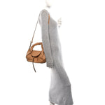 Calfskin Small Spy Dark Honey