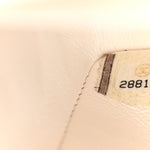 Caviar Quilted Small Double Flap White