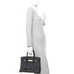 Togo Birkin 30 Black