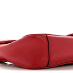 Calfskin Matelasse Small GG Marmont Shoulder Bag Hibiscus Red