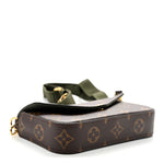 Monogram Felicie Strap & Go Kaki