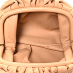 Calfskin Teen Pouch Almond