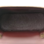 Caviar Quilted Small Vertical Coco Beauty Vanity Case With Chain Black