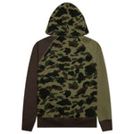 1st Camo Crazy College Full Zip Hoodie - Green