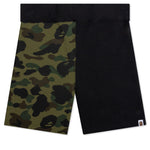 1st Camo Back Shark Sweat Shorts - Green