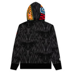 Bape Speed Racer Shark Full Zip Hoodie - Black