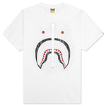Bape Speed Racer Shark Tee - White