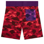 Crazy Camo Shark Sweat Shorts - Navy