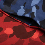 Crazy Camo Shark Sweat Shorts - Navy