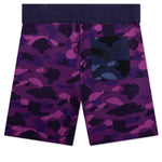 Crazy Camo Shark Sweat Shorts - Red
