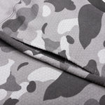 Honeycomb Camo Shark Sweat Shorts - Grey