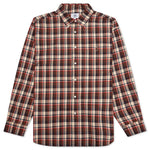 Mini Bape Check Loose Fit Shirt - Red