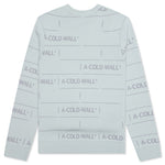 Chain Jacquard Knit - Ice Grey