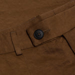 Tapered Nylon Pants - Umber