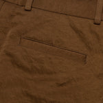 Tapered Nylon Pants - Umber