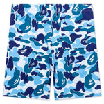 ABC Camo Shark Sweat Shorts - Blue