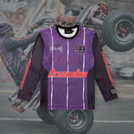 Ksubi x ASAP TyY Moto Jersey - Purple