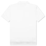 Comme des Garcons PLAY x the Artist Invader Polo - White