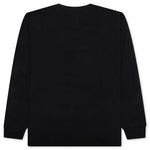 Abc Camo Japanese Letters L/S Tee - Black/Blue