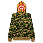 Abc Camo Tiger Full Zip Hoodie - Green