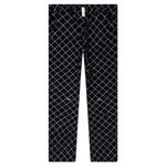 Abc. Diamond Chain Stitch Quilted Wool Zipper Breakaway Pants - Navy