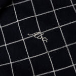 Abc. Diamond Chain Stitch Quilted Wool Zipper Breakaway Pants - Navy